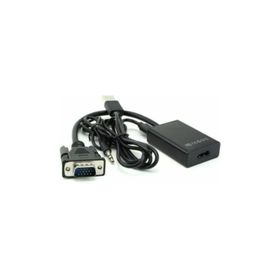 Alfais 4310 VGA to HDMI Çevirici Dönüştürücü Adaptör Kablosu
