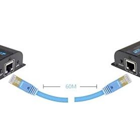 Alfais 4328 60 mt RJ45 HDMI Ekleme Extender Uzatıcı