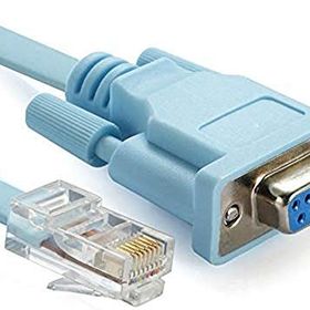 Alfais 4335 RJ45 To RS232 9 Pin CAT5E 6 Çevirici Dönüştürücü Adaptör Ethernet Kablosu