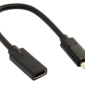 Alfais 4338 Type C USB 3.1 25 cm Uzatma Kablosu