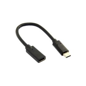 Alfais 4338 Type C USB 3.1 25 cm Uzatma Kablosu