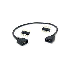 Alfais 4373 4 Pin RGB Ekleme Birleştirme Uzatma 30 cm Çevirici Kablo