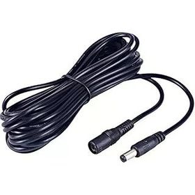 Alfais 4385 Dc 5 m 5.5 mm x 2.1 mm Siyah Adaptör Uzatma Kablosu