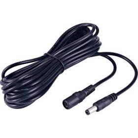 Alfais 4385 Dc 5 m 5.5 mm x 2.1 mm Siyah Adaptör Uzatma Kablosu