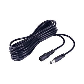 Alfais 4385 Dc 5 m 5.5 mm x 2.1 mm Siyah Adaptör Uzatma Kablosu