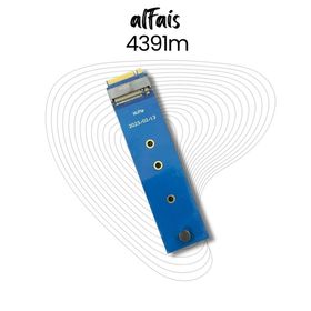 Alfais 4391M M.2 NVMe SSD NGFF to M Key Kart Çevirici Dönüştürücü