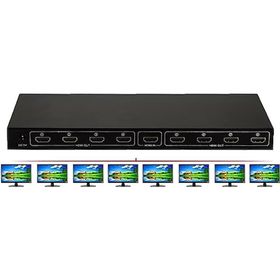 Alfais 4411 8 Port HDMI Splitter Çoklayıcı Switch