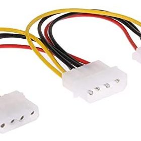 Alfais 4425 4 Pin Molex Power Çoklayıcı Güç Kablosu