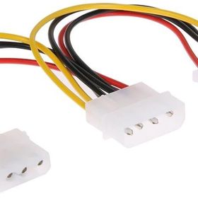 Alfais 4425 4 Pin Molex Power Çoklayıcı Güç Kablosu