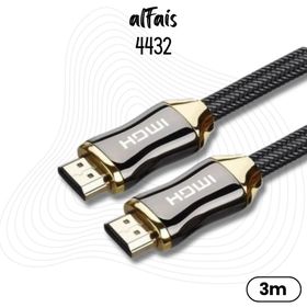 Alfais 4432 1.5 mt HDMI 2.0 4K UHD Görüntü Kablosu