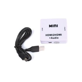 Alfais 4437 HDMI To HDMI + 3.5 mm Ses Sistemi Dijital Çevirici Ayırıcı Adaptör