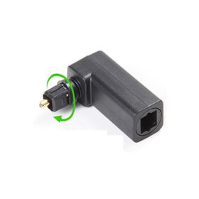 Alfais 4440 Fiber Optik Toslink M/F Dijital 90 Derece Dirsek L Çevirici Dönüştür Adaptör