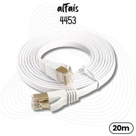 Alfais 4453 Cat7 Ethernet RJ45 600MHz 10GBPS 20 mt Modem İnternet Kablosu