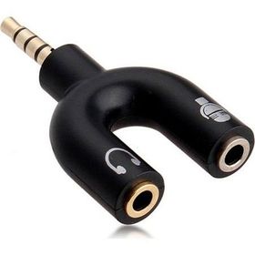 Alfais 4456 Kulaklık Mikrofon Çoklayıcı 3.5mm Switch Splitter Adaptör