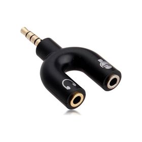 Alfais 4456 Kulaklık Mikrofon Çoklayıcı 3.5mm Switch Splitter Adaptör