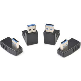 Alfais 4461 USB 3.0 90 Derece 4in1 Çevici Dönüştürücü Adaptör Seti