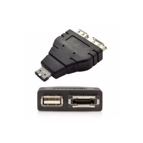 Alfais 4472 Esata Combo To USB Esata Dişi Erkek Çevirici Dönüştürücü Adaptör