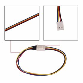Alfais 4476 4 Pin Fan Elektrik Power Güç CPU 40 cm Uzatma Kablosu