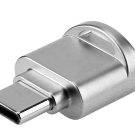 Alfais 4477 USB Type-C 3.1 To Micro SD OTG Hafıza Kartı Çevirici-Dönüştürücü Adaptör