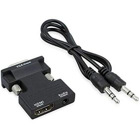 Alfais 4499 Ses Destekli HDMI To VGA Dönüştürücü Adaptör