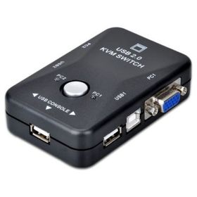 Alfais 4509 2 Port USB to KVM Switch Çevirici