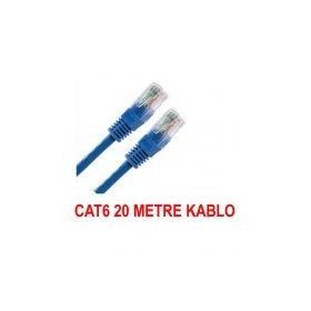 Alfais 4518 20 m Cat6 Ethernet Patch İnternet Modem Kablosu