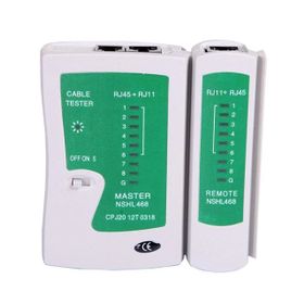 Alfais 4523 RJ11 RJ45 Cat5 Network Kablo Tester Ledli Test Kontrol Bağlantı Cihazı