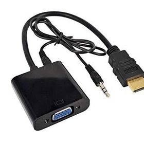 Alfais 4548 HDMI To Vga Çevirici Dönüştürücü Adaptör Kablosu
