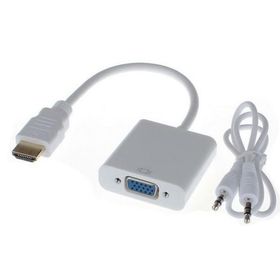 Alfais 4548 HDMI To Vga Çevirici Dönüştürücü Adaptör Kablosu