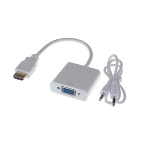 Alfais 4548 HDMI To Vga Çevirici Dönüştürücü Adaptör Kablosu
