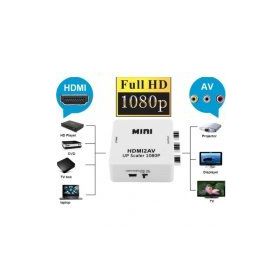 Alfais 4552 HDMI To RCA AV 1080P Destekli Çevirici Dönüştürücü Adaptör
