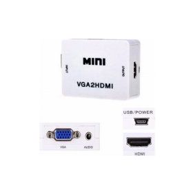 Alfais 4554 VGA to HDMI Kablo Çevirici Dönüştürücü Adaptör