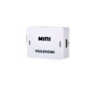 Alfais 4554 VGA to HDMI Kablo Çevirici Dönüştürücü Adaptör