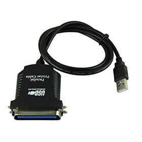 Alfais 4561 USB LPT Paralel Yazıcı Çevirici Dönüştürücü Adaptör Kablosu