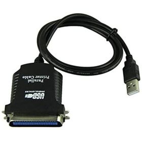 Alfais 4561 USB LPT Paralel Yazıcı Çevirici Dönüştürücü Adaptör Kablosu