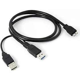Alfais 4574 Micro Usb 3.0 Hdd 1.5 m Hard Disk Bağlantı Veri Ara Y Kablosu