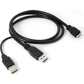 Alfais 4574 Micro Usb 3.0 Hdd 1.5 m Hard Disk Bağlantı Veri Ara Y Kablosu