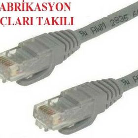 Alfais 4605 Cat5 Cat5e Ethernet Patch 3 m İnternet Modem Adsl Kablosu
