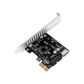 Alfais 4614 VL805 PCi-E Express to Type-E USB 3.0 19 Pin Anakart Ön Panel Kartı