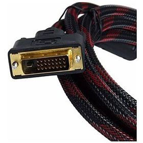 Alfais 4632 DVI to DVI 3 mt Siyah Görüntü Monitör Kablosu