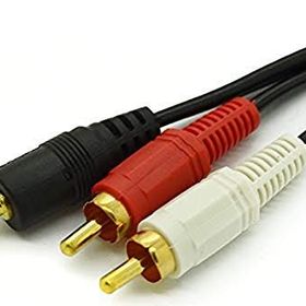 Alfais 4654 Stereo To 2 Rca Aux Tos Ses Kulaklık Kablosu