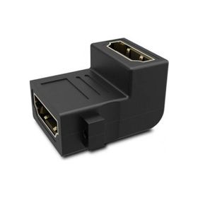 Alfais 4682 HDMI Dirsek Adaptörü Dişi-Dişi L Çevirici 90 Derece Dönüştürücü