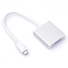 Alfais 4694 USB 3.1 Type-C to VGA Macbook Adaptör Çevirici Dönüştürücü