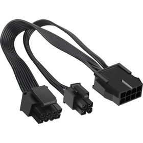 Alfais 4695 EPS 12V CPU Dişi To ATX 8+4 Pin Power Supply Çevirici Dönüştürücü Adaptör Kablosu