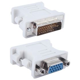 Alfais 4701 DVI (24+5) To VGA Çevirici-Dönüştürücü Adaptör Monitör Kablo Ucu