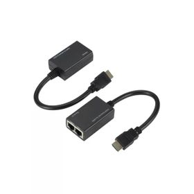 Alfais 4757 HDMI RJ45 1080P Cat5E 6 Extender Uzatıcı Uzatma Aparatı Adaptör