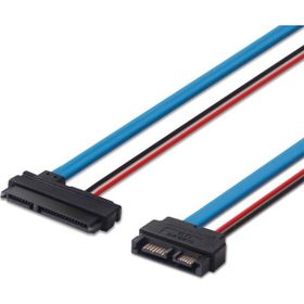 Alfais 4791 Slim Sata 7+6 To 7+15 Pin Sata DVD Çevirici Dönüştürücü Adaptör Kablosu