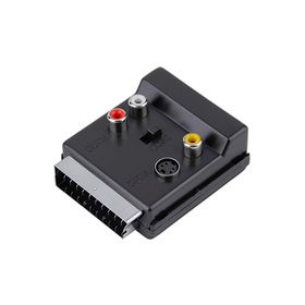 Alfais 4816 Scart To RCA Tos Av Skart Çevirici Dönüştürücü S-Video Adaptör