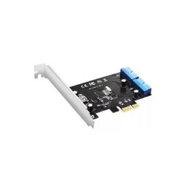 Alfais 4817 PCI Express USB 3.0 2 Port 19 20 Pin Çoklayıcı Kart