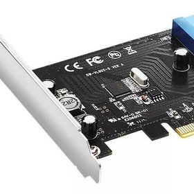 Alfais 4817 PCI Express USB 3.0 2 Port 19 20 Pin Çoklayıcı Kart